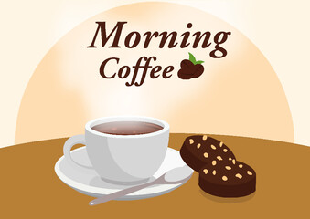 coffee, animation, office worker, latte, cafe, americano, coffee black