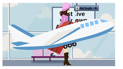 tourismday, tour, travel, global, cities, animation, motion picture, airport