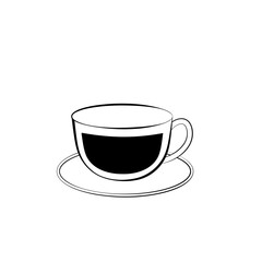 coffee cup,fresh coffee cup vector illustration