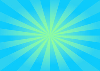 Hello sweeties party blue halftone ray sun burst sunny explosion abstract background backdrop illustration