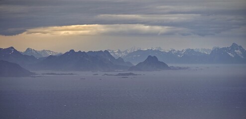 sunrise over the mountains