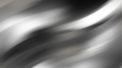 Abstract grayscale gradient background. Pattern of stripes, lines. Plexus of ribbons. Computer screensaver. Smoke screen. Poster for art, technology, presentations, social networks, business.