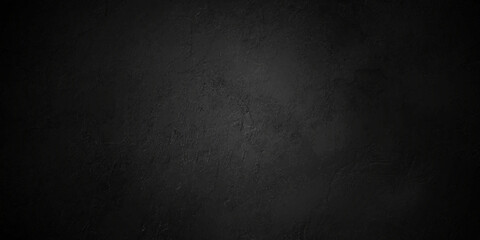 Black stone concrete texture background anthracite panorama. Panorama dark grey black slate background or texture.