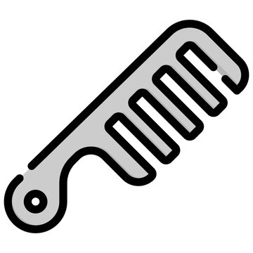 recommend clip art: HAIR BRUSH filled outline icon,linear,outline,graphic,illustration