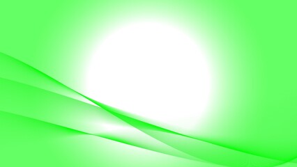 Abstract light light green background with smooth curves. Reminiscent of the movement of ocean waves and wind, grasslands.