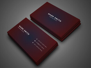 Clean Professional Business Card