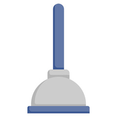 PLUNGER flat icon,linear,outline,graphic,illustration