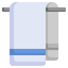 TOWEL flat icon,linear,outline,graphic,illustration
