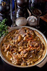 Fried pieces of meat