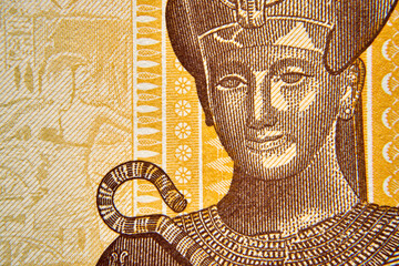 1/2 funta egipskiego w przybliżeniu  ,banknot,1/2 Egyptian pound approximately one banknote