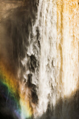 kaieteur waterfall located in guyana kaieteur national park inside the amazon rainforest - obrazy, fototapety, plakaty
