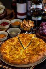Khachapuri with cheese