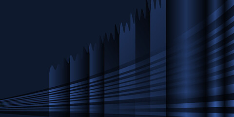 Abstract dark blue background