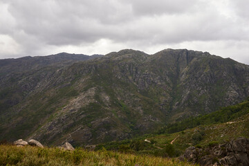 Fototapeta premium Landscape of the Gerês Natural Park, in the north of Portugal