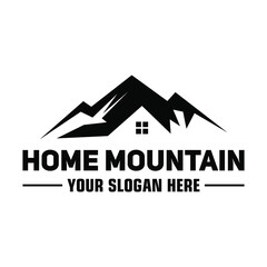Home Mountain Logo Design Inspiration