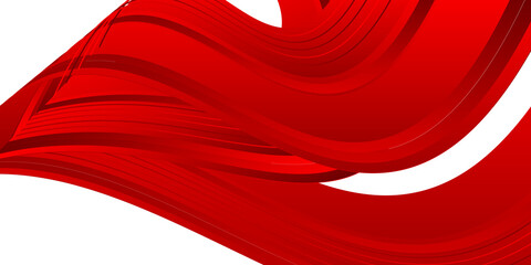 Abstract red and white background