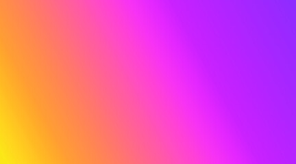 Abstract blurred gradient background. Magenta, pink, orange, yellow, purple, violet, red, vivid, sunrise color. Vector illustration graphic design, bright mesh texture for banner or poster. EPS 10 