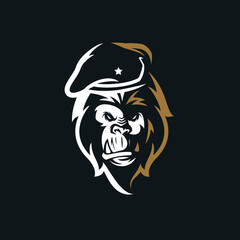 gorilla vintage logo