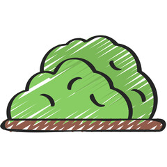 Fototapeta premium Bush Icon