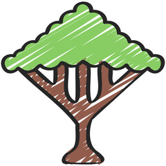 Giant Tree Icon