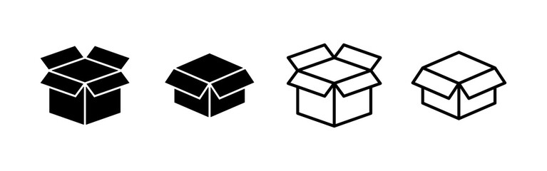 Box icon vector. box sign and symbol, parcel, package