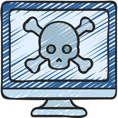 Computer Death Icon