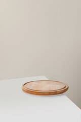 Kitchen desk and free space for your decoration. 