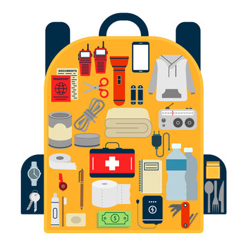Disaster Kit Vector Images – Browse 1,489 Stock Photos, Vectors, and Video