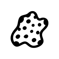 Flower icon. Trendy contour vector illustration of flower for web sites and mobile applications. Botanical logo outline drawing. Thin line doodle style.