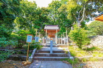 夏の宇美八幡宮　奥宮　福岡県宇美町　Umi Hachimangu in summer. Okumiya. Fukuoka-ken Umi town.