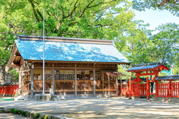 夏の宇美八幡宮　福岡県宇美町　Umi Hachimangu in summer. Fukuoka-ken Umi town.