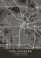 Los Angeles - Us Wolf Plane Map