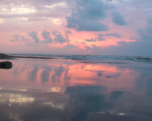 Sunrise reflections