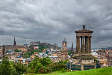 Obraz premium Edinburgh from Calton Hill, Scotland