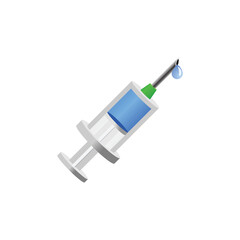 syringe icon logo