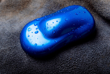pearl blue mica pigment system nano technology