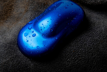 pearl blue mica pigment system nano technology