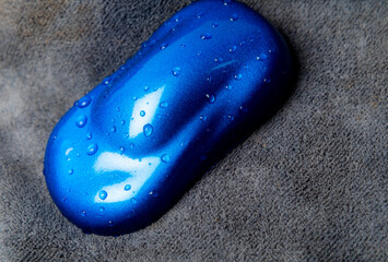 pearl blue mica pigment system nano technology