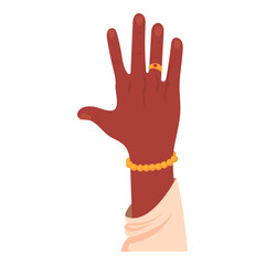 hand up illustration