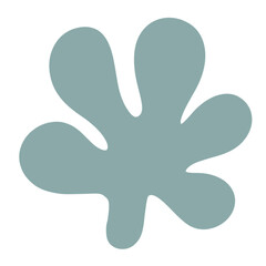 hand drawn illustration of a leaf