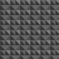 Monochrome geometric pattern seamless, background