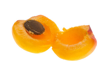 apricot isolated