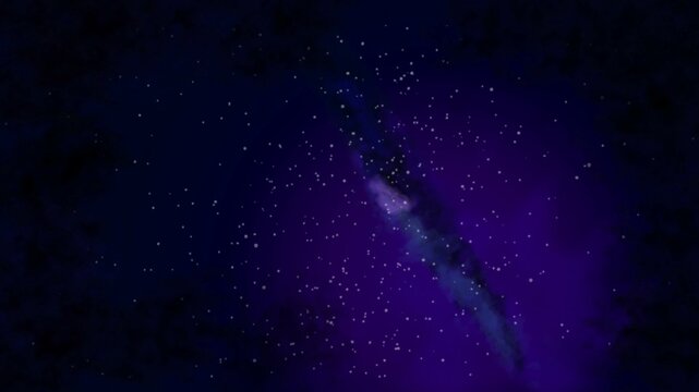 Night sky with stars