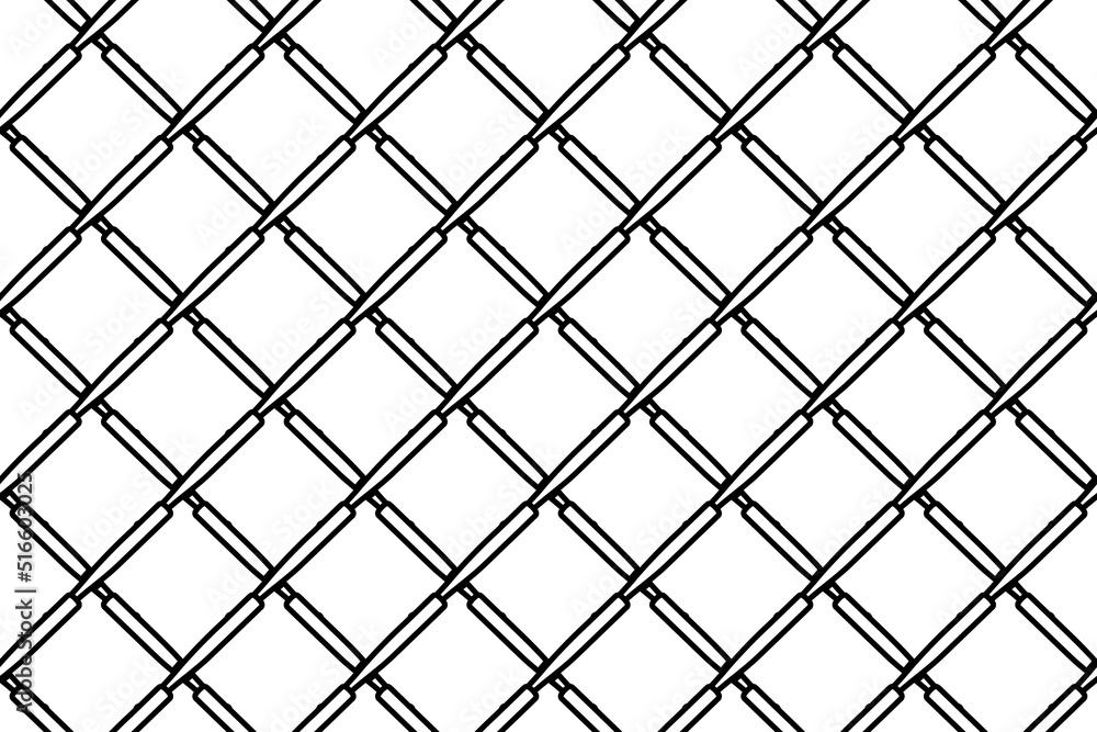 Poster seamless pattern completely filled with outlines of baseball bats symbols. elements are evenly space