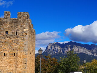 Ainsa, pueblo de la provincia de Huesca. España.