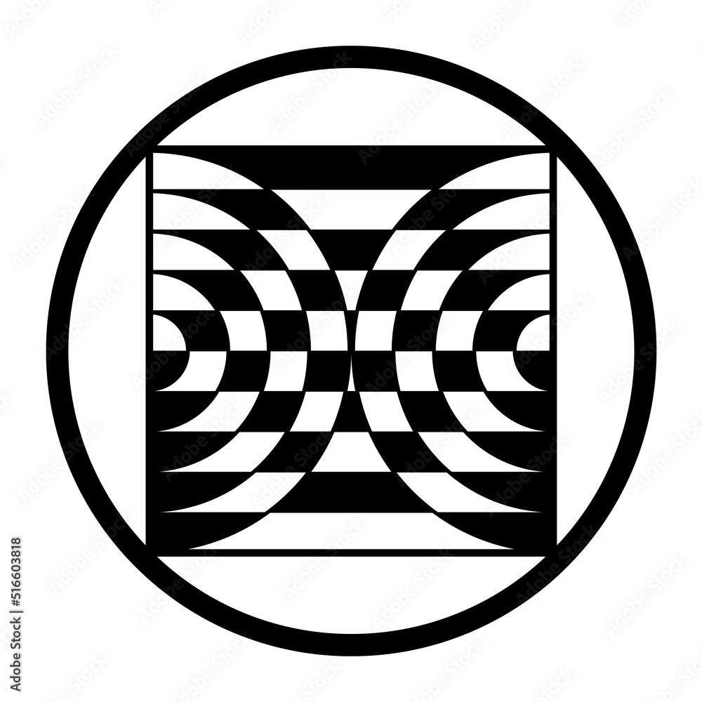 Poster two world split. the divided world, symbol in a crop circle pattern, found near micheldever, hampshi