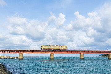 丹後鉄道　由良川橋梁