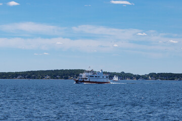 Ferry in Maine