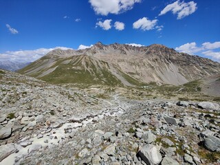 Col d'arsine - Parc des écrins - Alpes - France