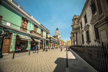 Lima city downtown, Peru
